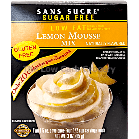 Sugar Free Low Fat Mousse Mix - Lemon